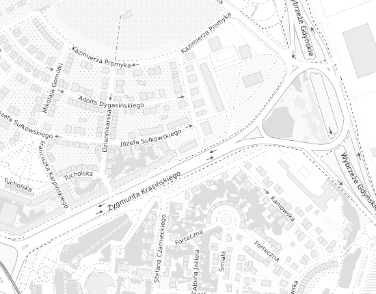 Mapa z adresem organizacji