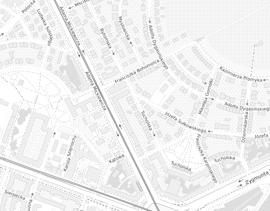 Mapa z adresem organizacji