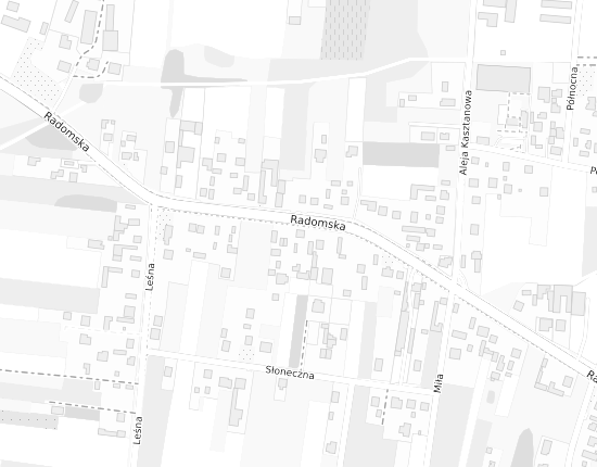 Mapa z adresem organizacji