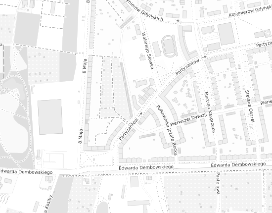 Mapa z adresem organizacji