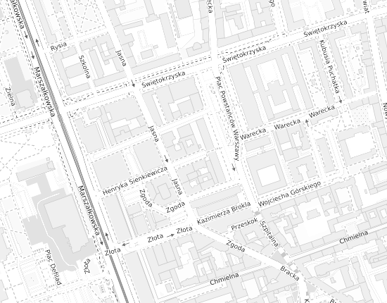 Mapa z adresem organizacji