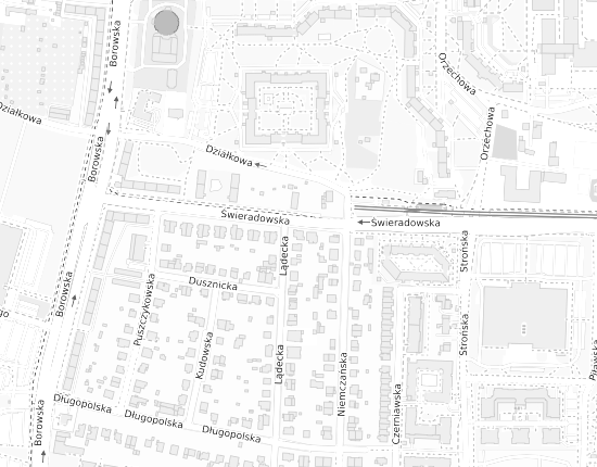 Mapa z adresem organizacji