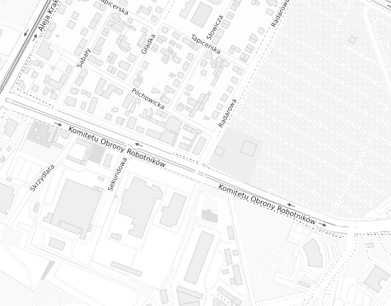 Mapa z adresem organizacji