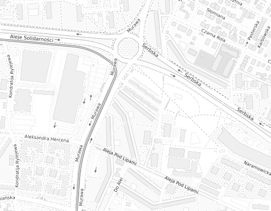 Mapa z adresem organizacji