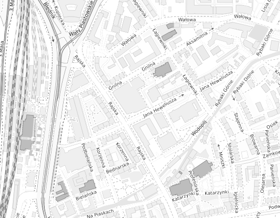 Mapa z adresem organizacji