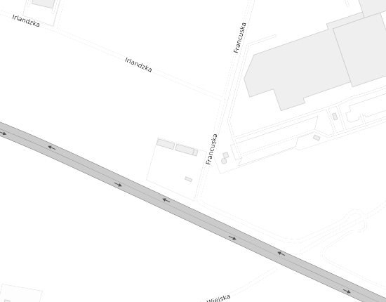 Mapa z adresem organizacji