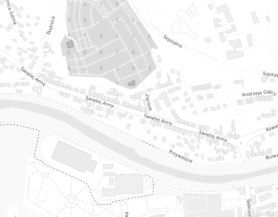 Mapa z adresem organizacji