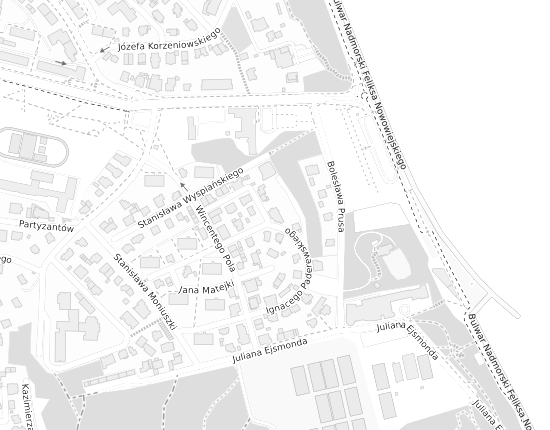 Mapa z adresem organizacji