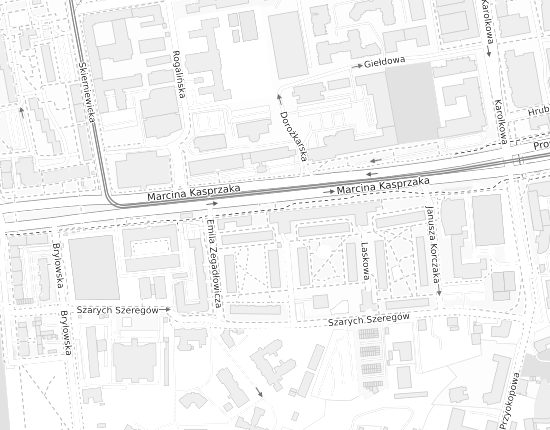 Mapa z adresem organizacji