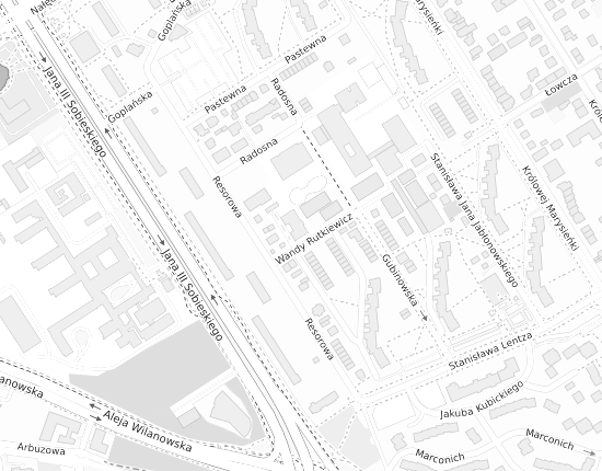 Mapa z adresem organizacji