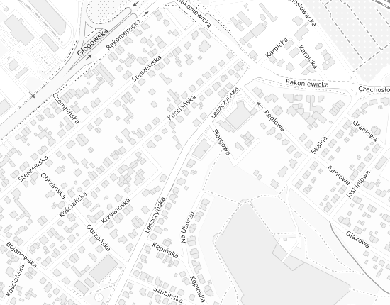 Mapa z adresem organizacji