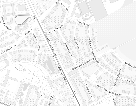 Mapa z adresem organizacji
