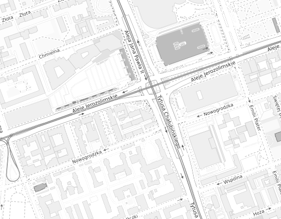 Mapa z adresem organizacji