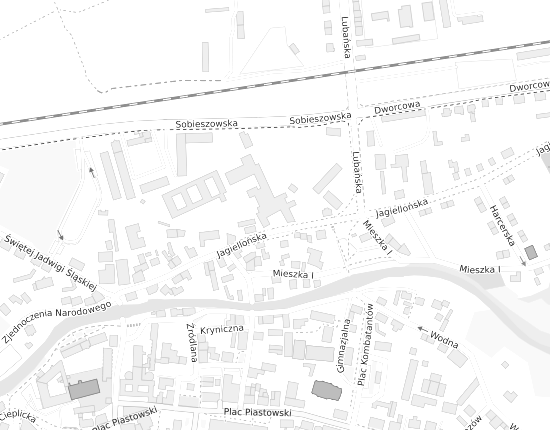 Mapa z adresem organizacji
