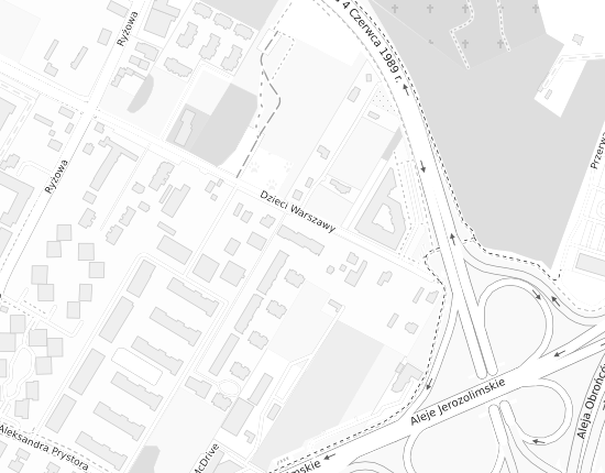 Mapa z adresem organizacji
