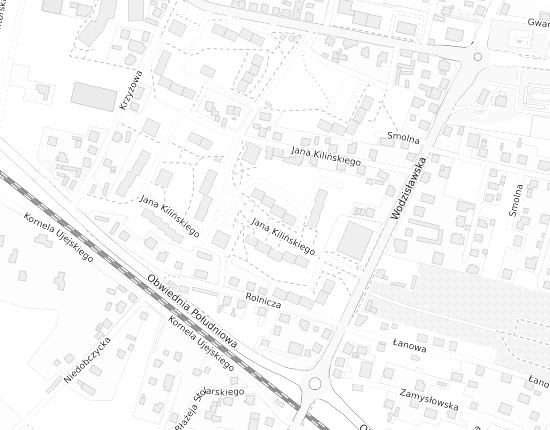 Mapa z adresem organizacji