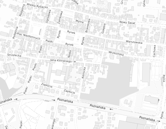 Mapa z adresem organizacji