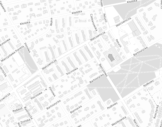 Mapa z adresem organizacji