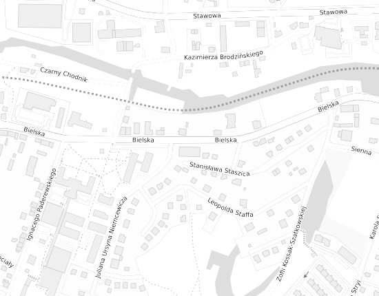 Mapa z adresem organizacji