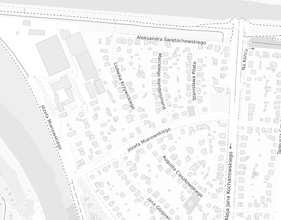 Mapa z adresem organizacji