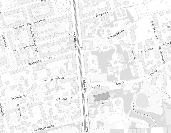 Mapa z adresem organizacji