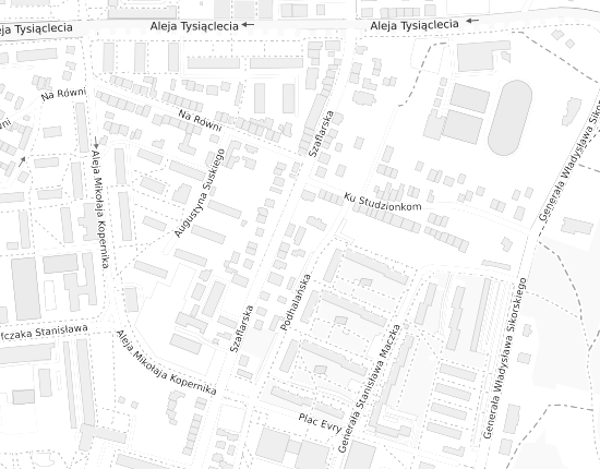 Mapa z adresem organizacji