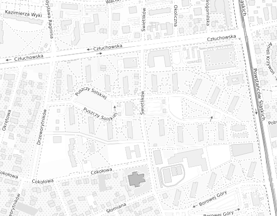 Mapa z adresem organizacji
