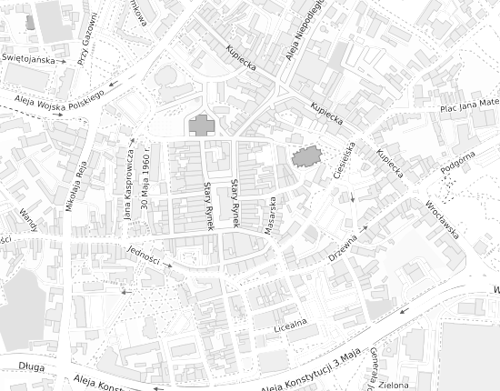 Mapa z adresem organizacji