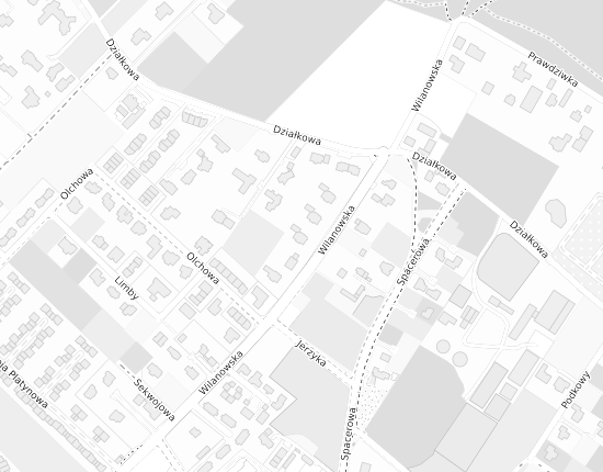 Mapa z adresem organizacji
