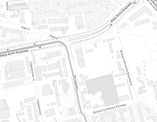 Mapa z adresem organizacji