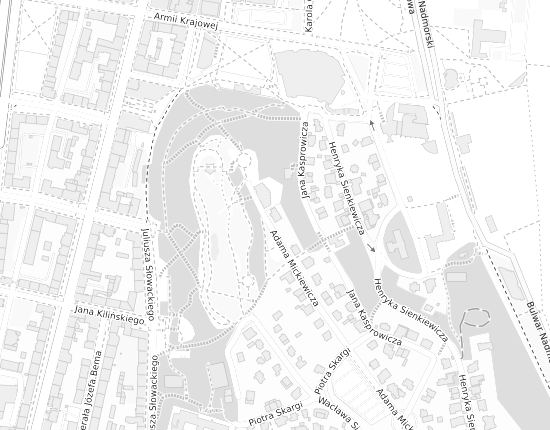 Mapa z adresem organizacji