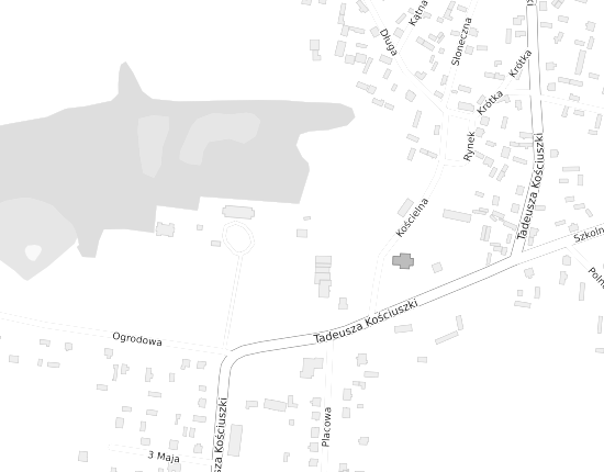 Mapa z adresem organizacji