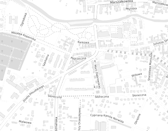 Mapa z adresem organizacji