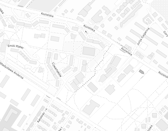 Mapa z adresem organizacji