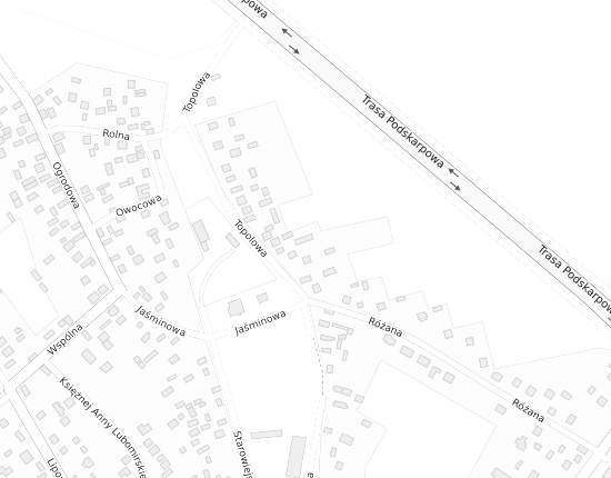 Mapa z adresem organizacji