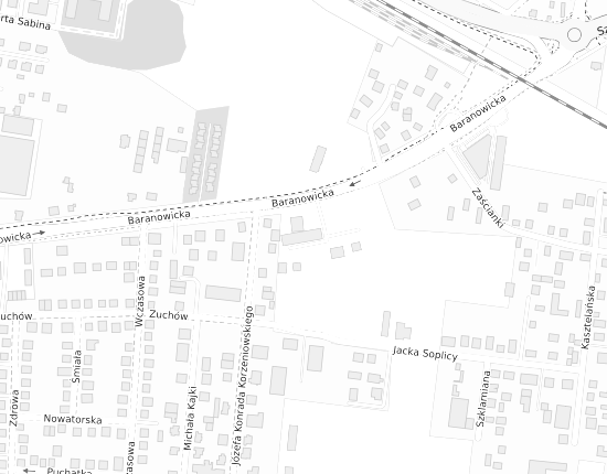 Mapa z adresem organizacji