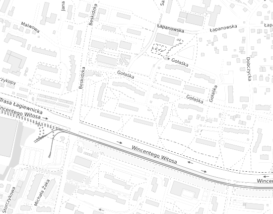 Mapa z adresem organizacji
