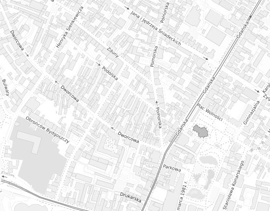 Mapa z adresem organizacji