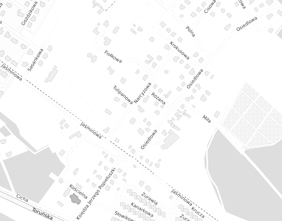 Mapa z adresem organizacji