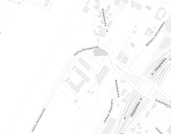 Mapa z adresem organizacji