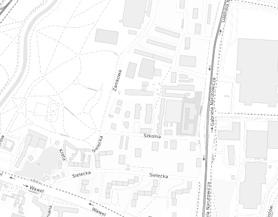 Mapa z adresem organizacji