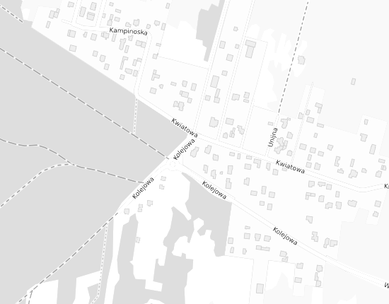 Mapa z adresem organizacji