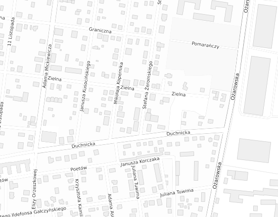 Mapa z adresem organizacji