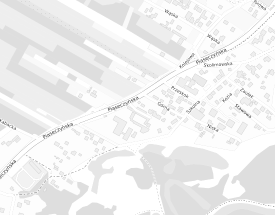 Mapa z adresem organizacji