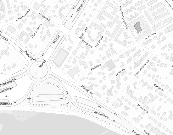 Mapa z adresem organizacji