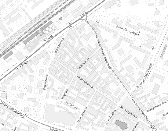 Mapa z adresem organizacji
