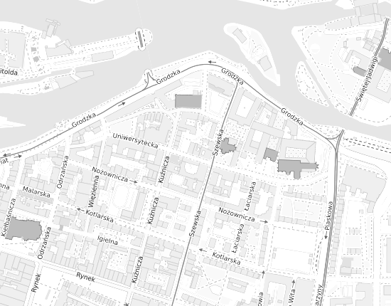 Mapa z adresem organizacji