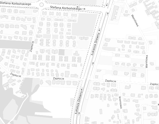 Mapa z adresem organizacji