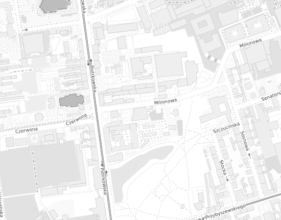 Mapa z adresem organizacji