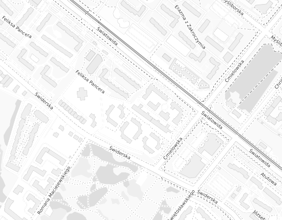 Mapa z adresem organizacji